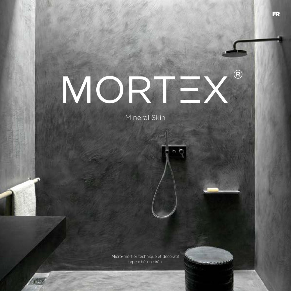 Mortex - Enduits aspect béton ciré pour les sols, murs et le mobilier